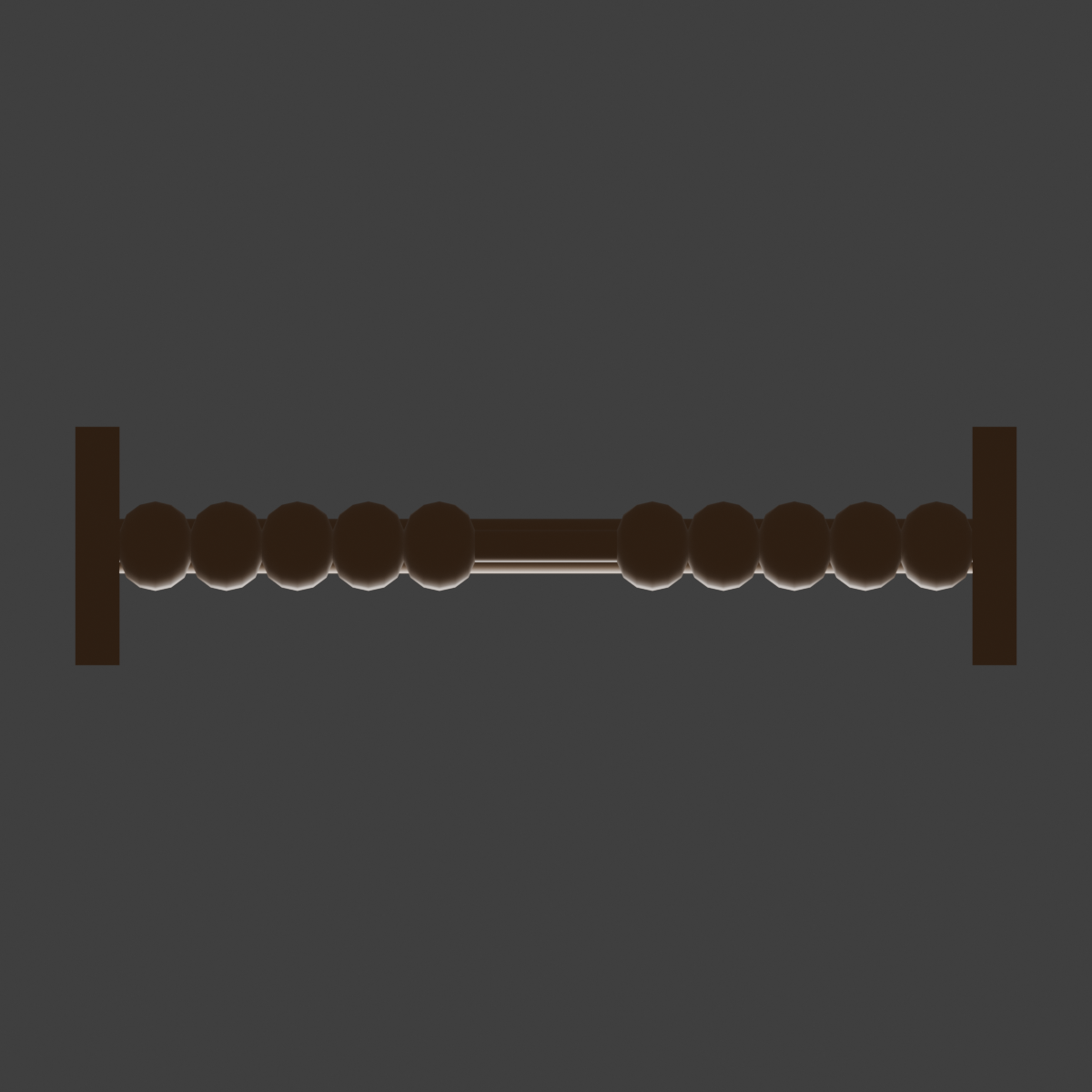 Abacus bottom orthographic input