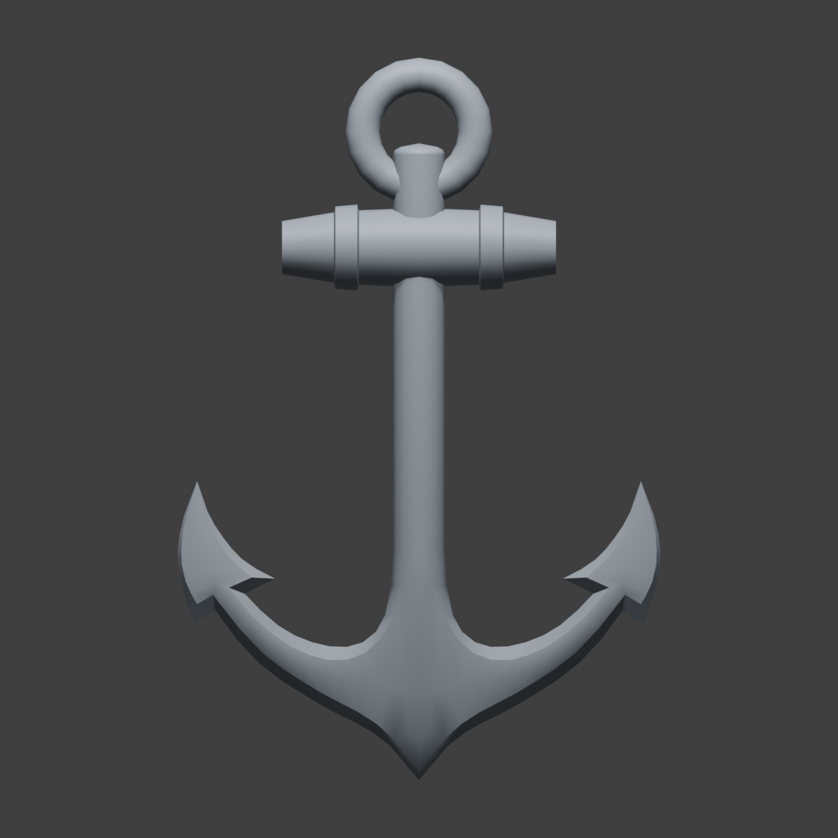 Anchor front orthographic input