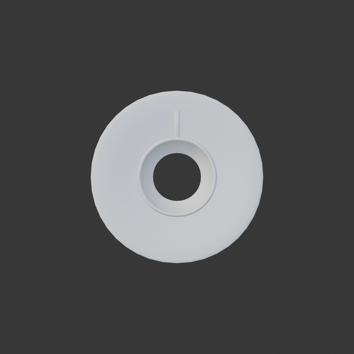 Teacup top orthographic input