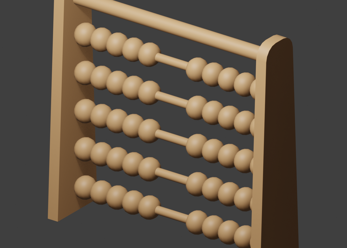 Abacus one-shot input